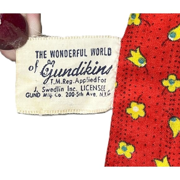 READ Vintage GONZORGO Hand Puppet From Babes In Toyland By Gundikins - Picture 2 of 9